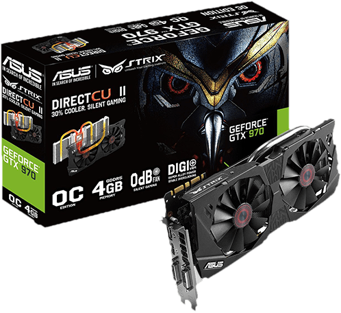 GEFORCE NVIDEA GTX 970